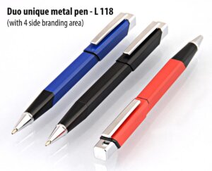 L118 – Duo Unique Metal Pen